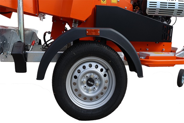 Biotrituradora Gasolina Anova Pro BIO350 4,7 1200mm remolque y arranque electrico